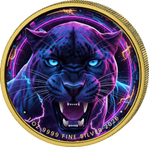 1 Unze Silber Black Panther 2026 (Auflage: 100 | teilvergoldet)