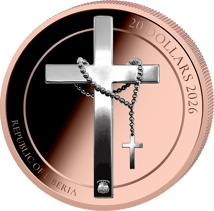 1 Unze Silber Mutter Maria 2025 (Auflage: 100 | Rosé teilvergoldet)