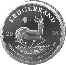 2 Unze Silber Krügerrand Willy Brandt Privy Mark 2026 PP (Auflage: 2.000 | Polierte Platte)