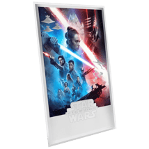 35 Gramm Silber Star Wars Poster Der Aufstieg Skywalkers 2020 (Auflage: 10.000)