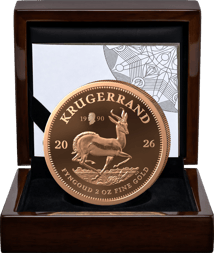 2 Unze Gold Krügerrand Willy Brandt Privy Mark 2026 PP (Auflage: 30 | Polierte Platte)