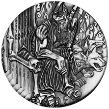 2 Unzen Silber Götter des Olymp - Hades 2014 (Auflage: 1.500 | Antik Finish)