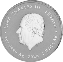 1 Unze Silber Ottifanten - Ballonifant Fortes Fortuna Adiuvat 2026 (Auflage: 1.000 | teilvergoldet)