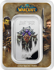 1 Unze Silberbarren World of Warcraft Horde Faction