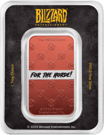 1 Unze Silberbarren World of Warcraft Horde Faction