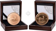 1 Unze Gold Krügerrand Prestige Duo 2026 ( Polierte Platte | Reverse Proof)
