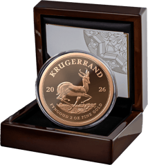 2 Unze Gold und Silber Krügerrand Prestige Duo 2026 (Polierte Platte | Polierte Platte | Reverse Proof)