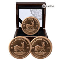 3 x 1/2 Unze Gold Krügerrand 2026 PP (Auflage: 1.000 | Polierte Platte)
