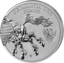 1 Unze Silber Germania Beasts Sleipnir 2026 (Auflage: 25.000 | Stempelglanz)