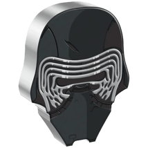1 Unze Silber Star Wars Faces of the First Order Kylo Ren 2022 (Auflage: 10.000 | High Relief | Polierte Platte)