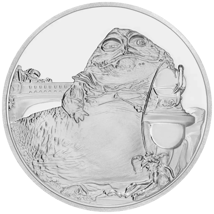 1 Unze Silber Star Wars Classics Jabba the Hutt 2018 (Auflage: 10.000 | Polierte Platte)