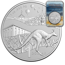 1 Unze Silber RAM Känguru Bush Capital 2025 (Auflage: 10.000)