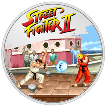 1 Unze Silber 30 Jahre Street Fighter II 2021 (Auflage: 2.000 | Polierte Platte)