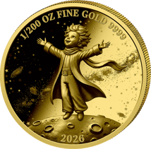 1/200 Unze Gold Kleiner Prinz 2026 (Auflage: 1.000 | Polierte Platte)