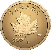 0,5g Gold Iconic Maple Leaf 2026 (Auflage: 20.000 | Reverse Proof)