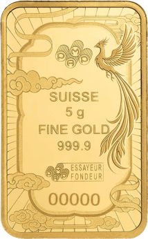5g Goldbarren PAMP Good Luck Phoenix