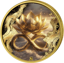 1 Unze Silber Goldener Thai Buddha 2026 (Auflage: 100 | teilvergoldet)