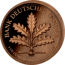 1 Unze Kupfer Pfennig 2026 (Auflage: 2.500 | Antik Finish)