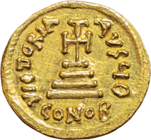 Gold Solidus Kaiser Heraclius (610-664 n. Chr. | Oströmisches Reich)