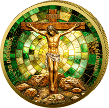 1 Unze Silber Jesus Christus 2026 (Auflage: 100 | teilvergoldet)
