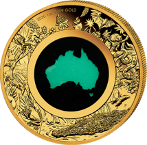 1 Unze Gold Great Southern Land 2026 (Auflage: 200 | Chrysophrase | Polierte Platte)