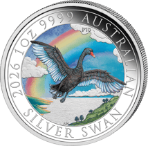 1 Unze Silber Perth Mint Schwan ANDA Coin Show 2026 (Auflage: 2.500)