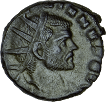 Bronze Antoninian Claudius II. Gothicus (268-270 n. Chr. | Bezwinger der Goten)