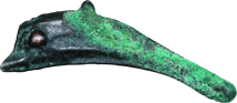 Bronze Delfingeld (ca. 5 Jhd. v. Chr. | griechische Schwarzmeerkolonie Olbia)