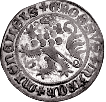 Silber Fürstengroschen Balthasar von Thüringen (1381-1407 | Ritter im 100-jährigen Krieg)