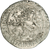 Silber Fürstengroschen Balthasar von Thüringen (1381-1407 | Ritter im 100-jährigen Krieg)
