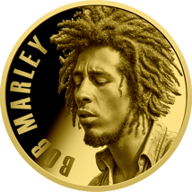 1/200 Unze Gold Bob Marley 2026 (Auflage: 1.000 | Polierte Platte)