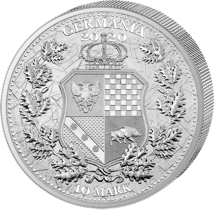 2 Unze Silber Italia und Germania 2020 (Auflage: 2.500)