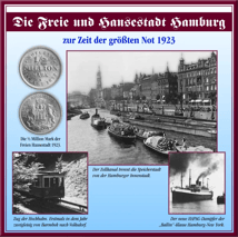 Münzsatz der Freien und Hansestadt Hamburg (Notgeld-Satz 1923 | 4 Mz.)