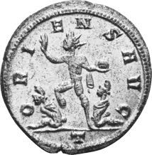 Silber Antoninian Kaiser Aurelianus (270-275 n. Chr. | Rom kurz vor dem Fall)