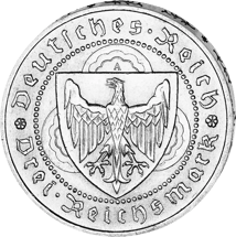 3 Reichsmark Graf Zeppelin (1930 | Gedenkmünze zur Weltumrundung)
