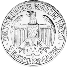 3 Reichsmark Walther von der Vogelweide (1930 | Weimarer Republik)