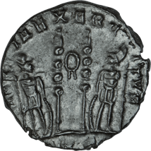 Bronze Follis Kaiser Constans (337-350 n. Chr. | konstantinische Dynastie)
