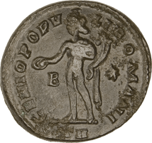 Bronze Groß Follis Kaiser Maximianus (286-305 n. Chr. | Zeitalter der Tetrarchie)