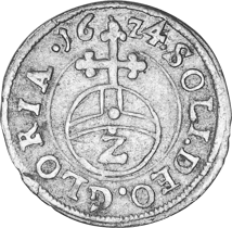 2 Kreuzer Silber Kurfürstentum Bayern (1623-1636 | Zahlgeld im Dreißigjährigen Krieg)