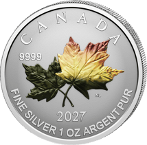 5 Münzen Silber Maple Leaf Fractional Set 2027 (Auflage: 3.500 | Reverse Proof)