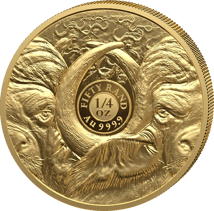 1/4 Unze Gold Big Five III Büffel 2026 (Auflage: 2.000 | Polierte Platte)