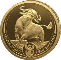 1/4 Unze Gold Big Five III Büffel 2026 (Auflage: 2.000 | Polierte Platte)