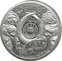 1 Unze Silber Big Five III Büffel 2026 (Auflage: 10.000 | im Blister)