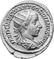 Antoninian Kaiser Gordianus III. (238-244 n. Chr. | Feldzug an den Euphrat)