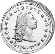 1kg Weißmessing Flowing Hair 2026 (Auflage: 999 | versilbert | Prooflike)