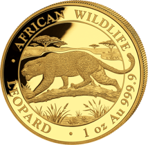 1 Unze Gold African Wildlife Leopard 2026 (Auflage: 1.000)