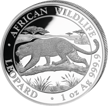 1 Unze Silber African Wildlife Leopard 2026 (Auflage: 30.000)
