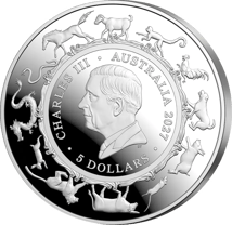 1 oz Silver Lunar Series RAM Goat 2027 (Mintage: 7,500 | Domed | Proof)
