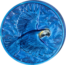 1 Unze Silber Spectrum Parrot 2026 (Auflage: 999 | Polierte Platte)