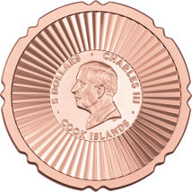 1 Unze Silber Marienkäfer 2026 (Auflage: 888 | Rosegold | Kristalle | Polierte Platte)